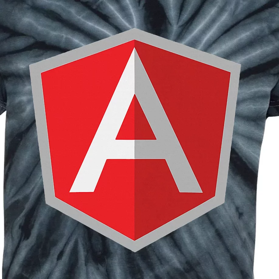 Angularjs Javascript Programmer Kids Tie-Dye T-Shirt