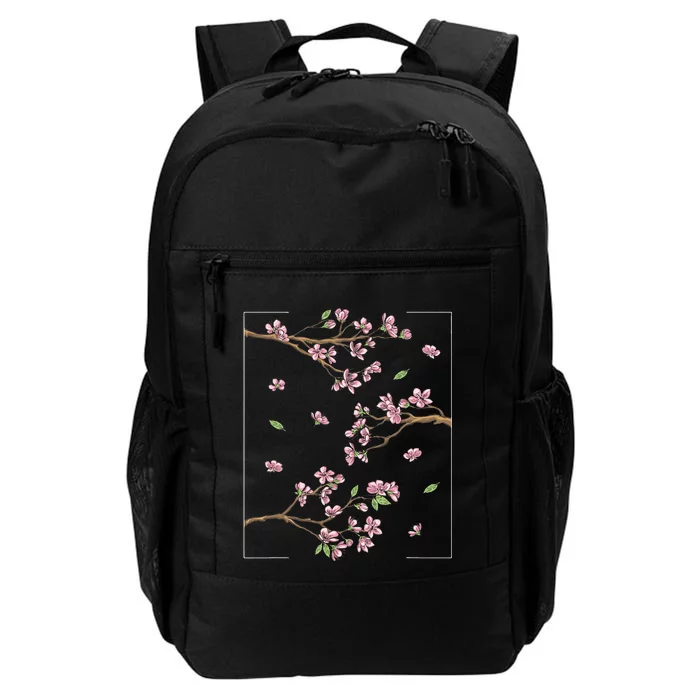 Aesthetic Japanese Style Cherry Blossom Tree Sakura Daily Commute Backpack