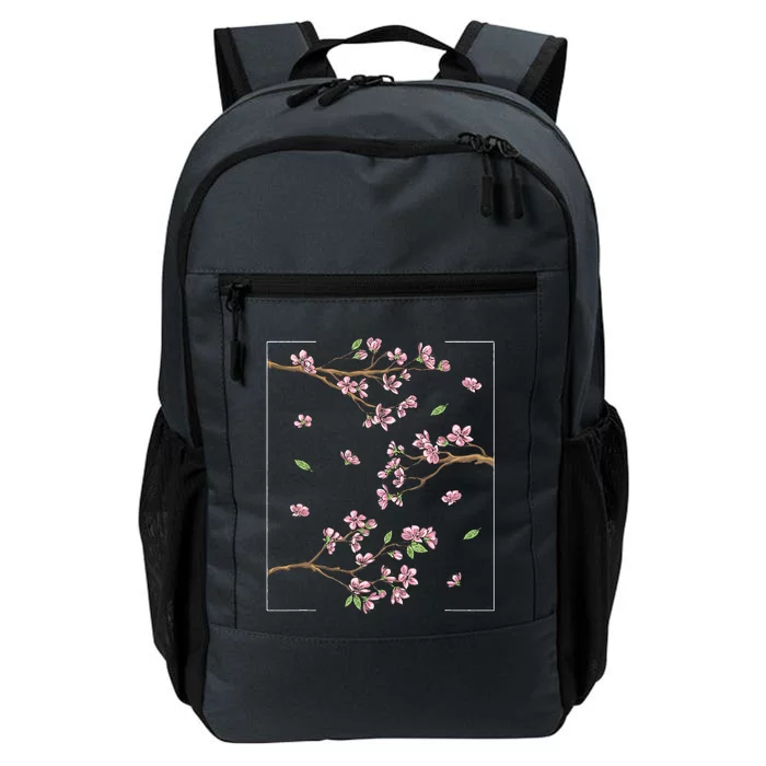 Aesthetic Japanese Style Cherry Blossom Tree Sakura Daily Commute Backpack