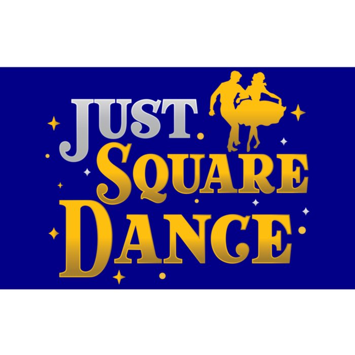 Awesome Just Square Dance For A Square Dancing Square Dancer Gift Bumper Sticker