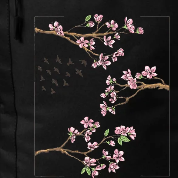 Aesthetic Japanese Style Cherry Blossom Tree Sakura Japan Daily Commute Backpack