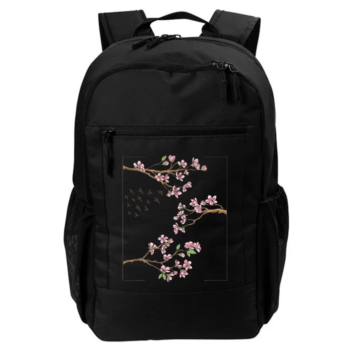 Aesthetic Japanese Style Cherry Blossom Tree Sakura Japan Daily Commute Backpack