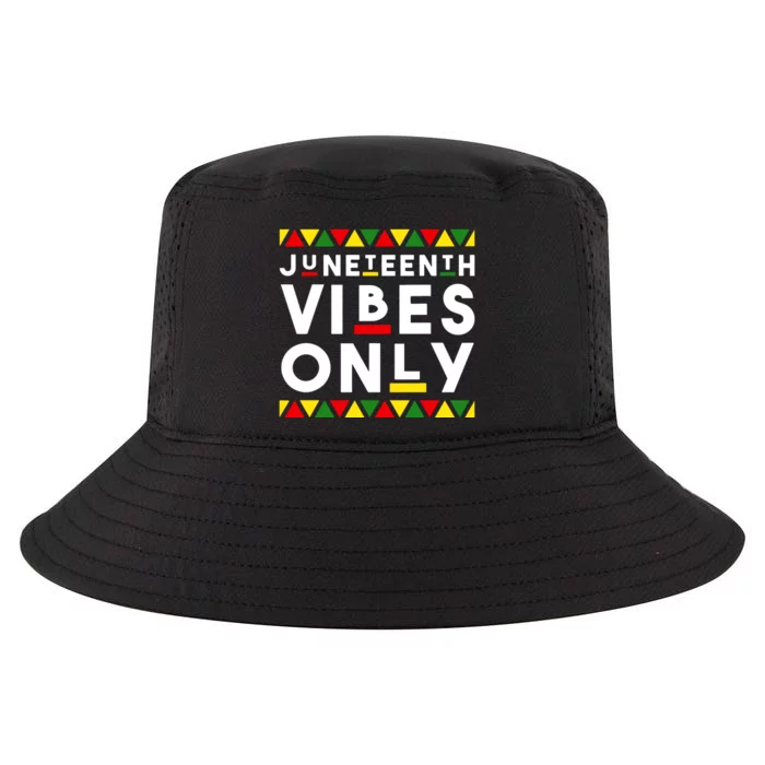 Awesome Juneteenth Shirt Juneteenth Vibes Only Independence Cool Comfort Performance Bucket Hat