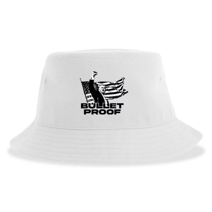 Alex Jones Trump Bulletproof Sustainable Bucket Hat