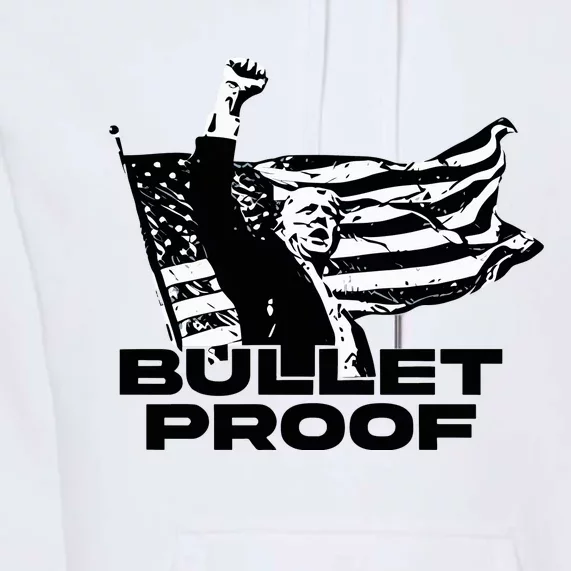 Alex Jones Trump Bulletproof Premium Hoodie