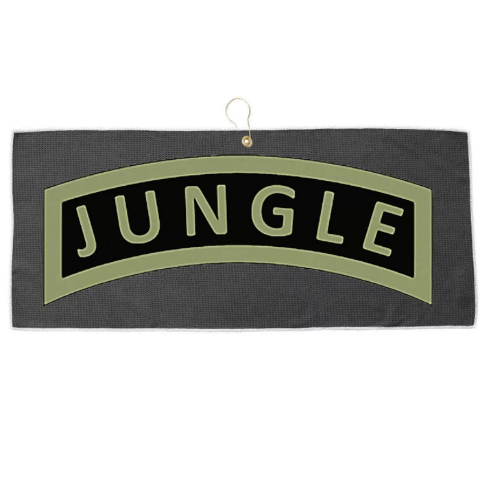 Army Jungle Tab Large Microfiber Waffle Golf Towel