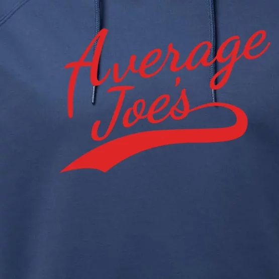 Average Joe’s Team Dodgeball Great Gift Performance Fleece Hoodie