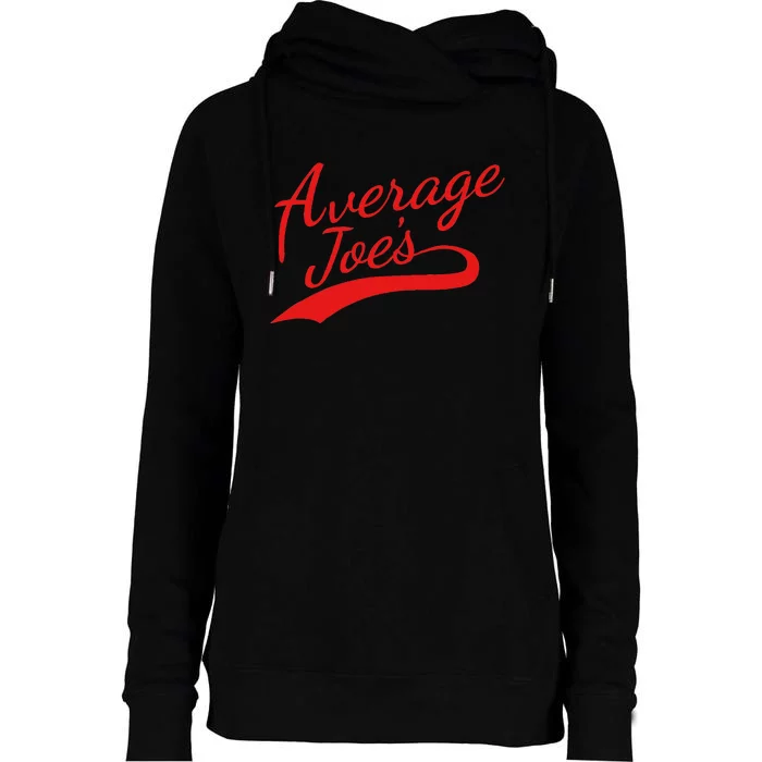 Average Joe’S Team Dodgeball Womens Funnel Neck Pullover Hood