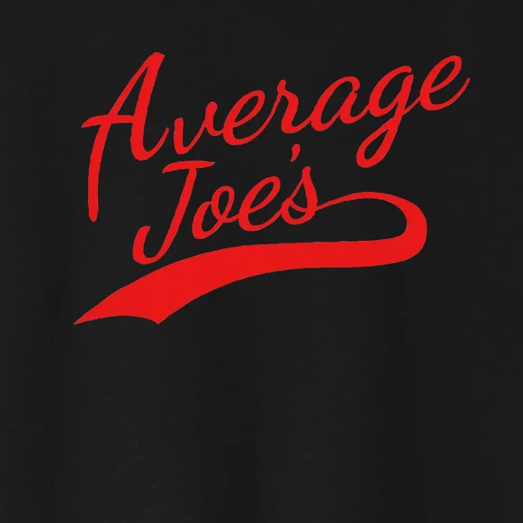 Average Joe’S Team Dodgeball Women's Crop Top Tee