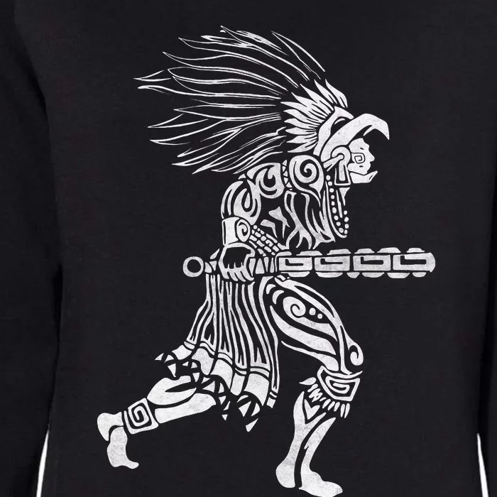 Aztec Jaguar Warrior Mayan Warrior Ancient Aztec Womens California Wash Sweatshirt