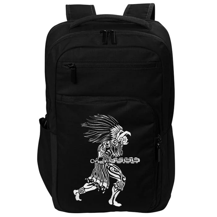 Aztec Jaguar Warrior Mayan Warrior Ancient Aztec Impact Tech Backpack