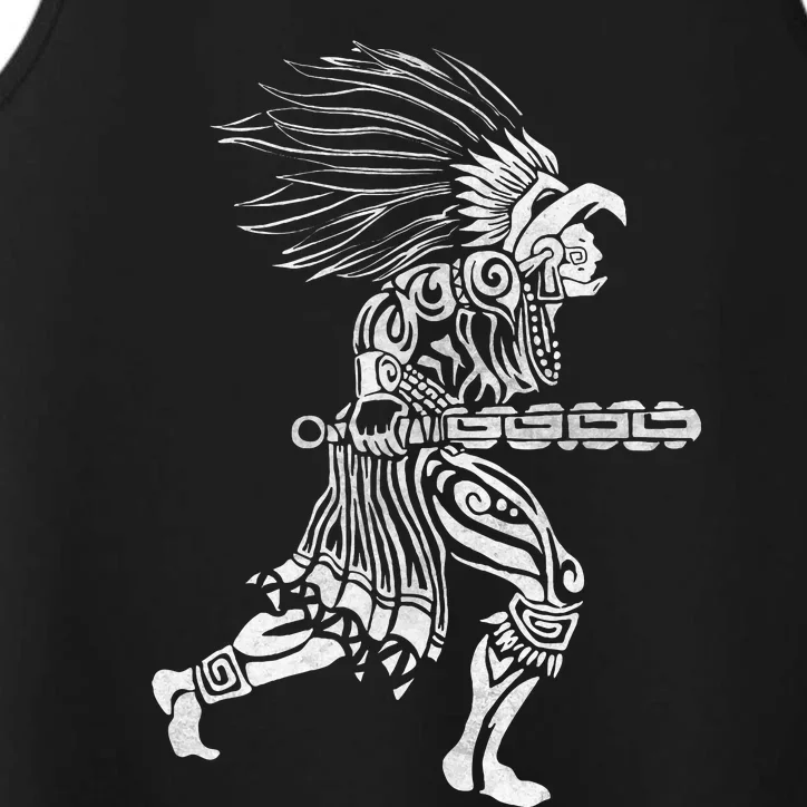 Aztec Jaguar Warrior Mayan Warrior Ancient Aztec Performance Tank