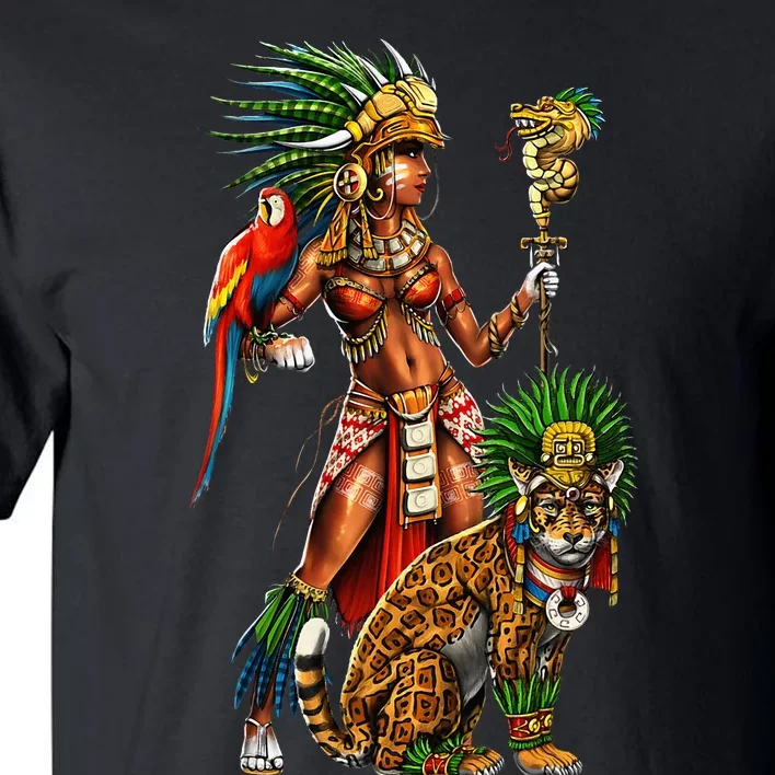 Aztec Jaguar Warrior Ancient Mayan Goddess Tall T-Shirt