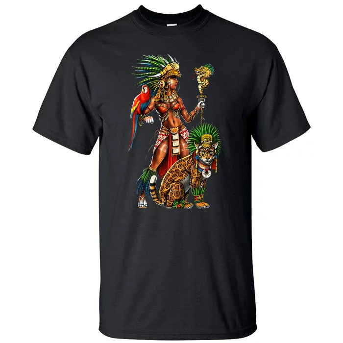 Aztec Jaguar Warrior Ancient Mayan Goddess Tall T-Shirt