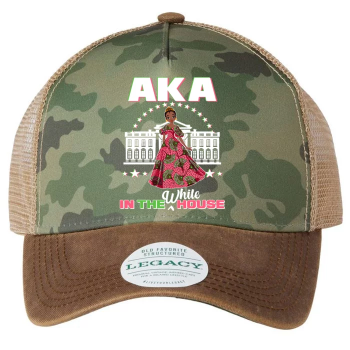 AKA In The White House Kamala Harris AKA Sorority Pride Legacy Tie Dye Trucker Hat