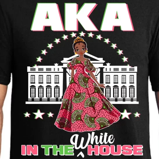 AKA In The White House Kamala Harris AKA Sorority Pride Pajama Set