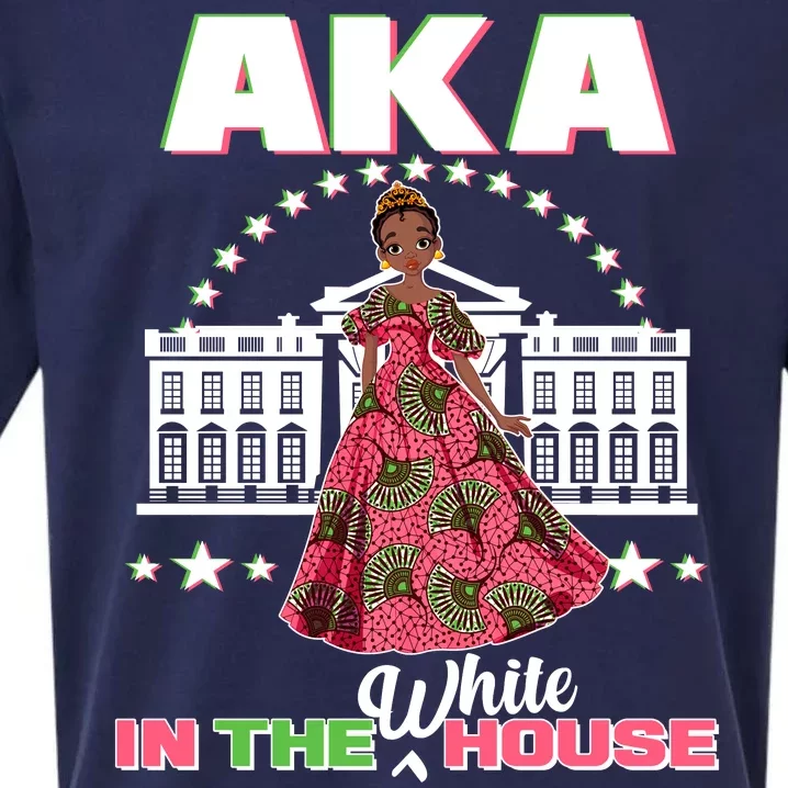 AKA In The White House Kamala Harris AKA Sorority Pride Sueded Cloud Jersey T-Shirt