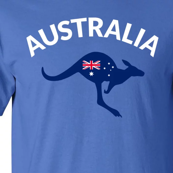 Australian Kangaroo Australia Flag Souvenir Gift Tall T-Shirt