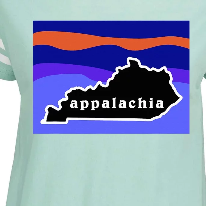 Appalachia Kentucky Enza Ladies Jersey Football T-Shirt