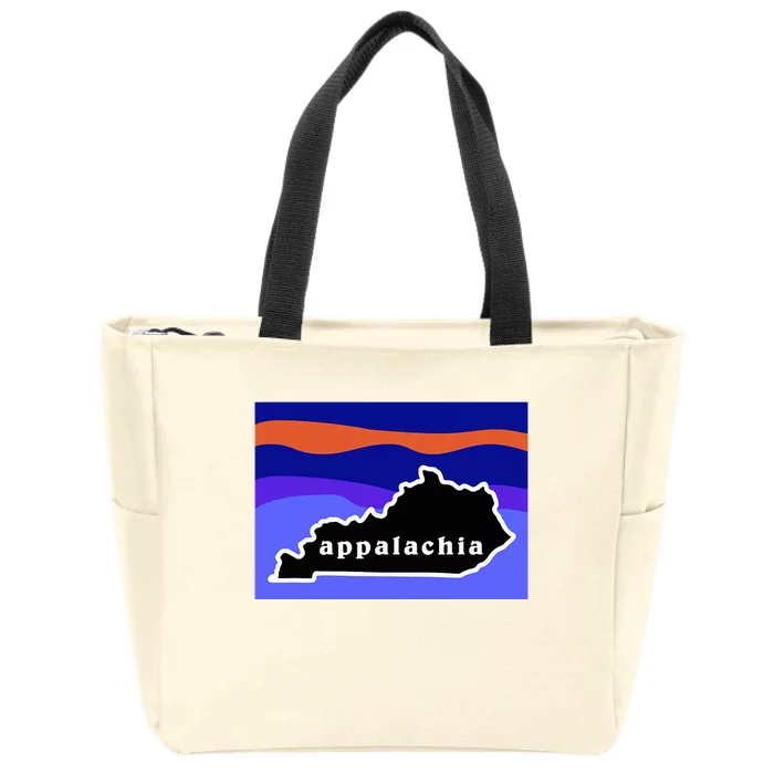 Appalachia Kentucky Zip Tote Bag