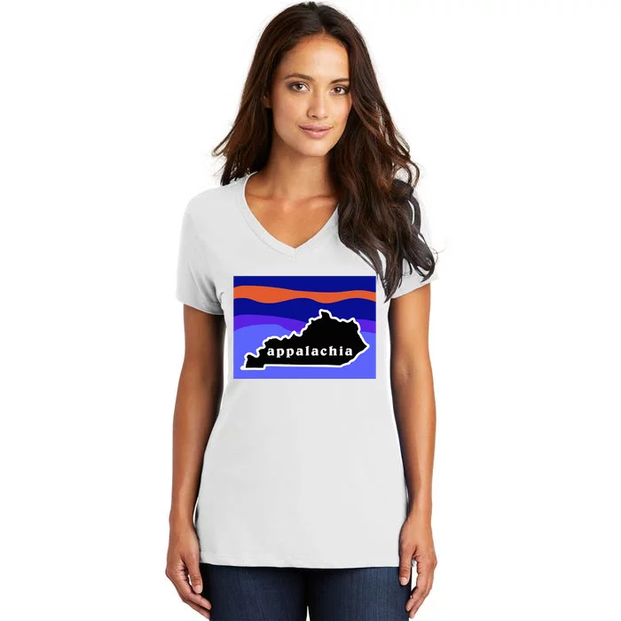 Appalachia Kentucky Women's V-Neck T-Shirt