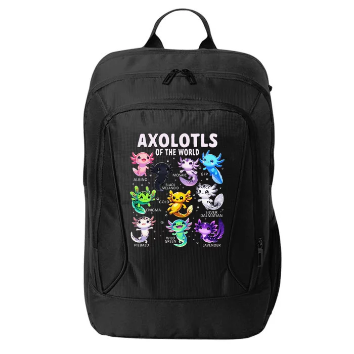 Axolotl Kawaii Axolotls Of The World Axolotl Animals City Backpack