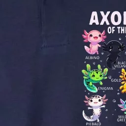 Axolotl Kawaii Axolotls Of The World Axolotl Animals Softstyle Adult Sport Polo