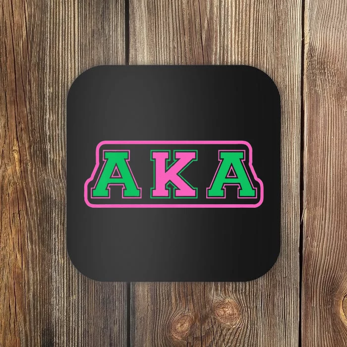 Alpha Kappa AKA Sorority Paraphernalia Coaster