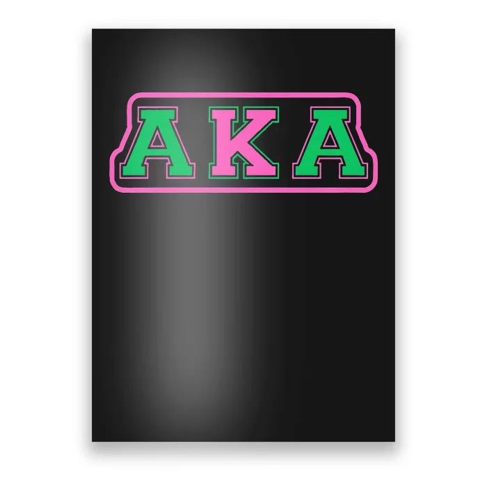 Alpha Kappa AKA Sorority Paraphernalia Poster