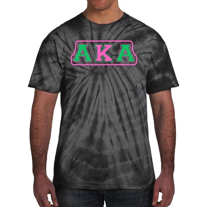 Alpha Kappa AKA Sorority Paraphernalia Tie-Dye T-Shirt