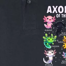 Axolotl Kawaii Axolotls Of The World Axolotl Animals Softstyle Adult Sport Polo