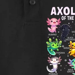 Axolotl Kawaii Axolotls Of The World Axolotl Animals Dry Zone Grid Performance Polo