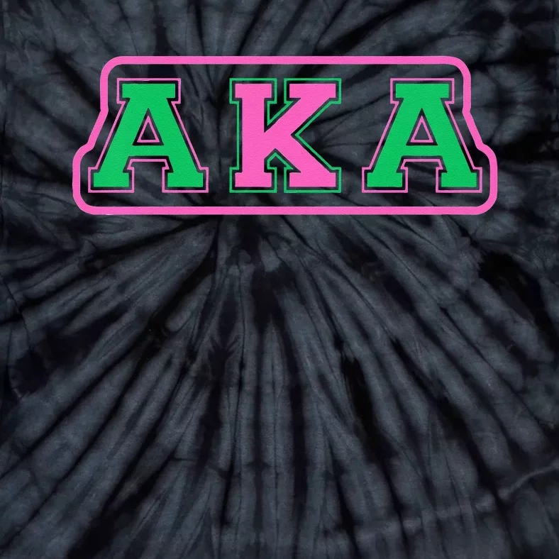 Alpha Kappa AKA Sorority Paraphernalia Tie-Dye T-Shirt