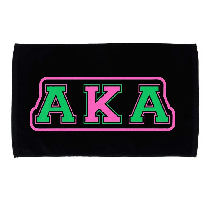 Alpha Kappa AKA Sorority Paraphernalia Microfiber Hand Towel