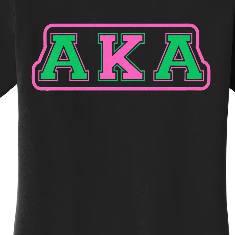 Alpha Kappa AKA Sorority Paraphernalia Women's T-Shirt