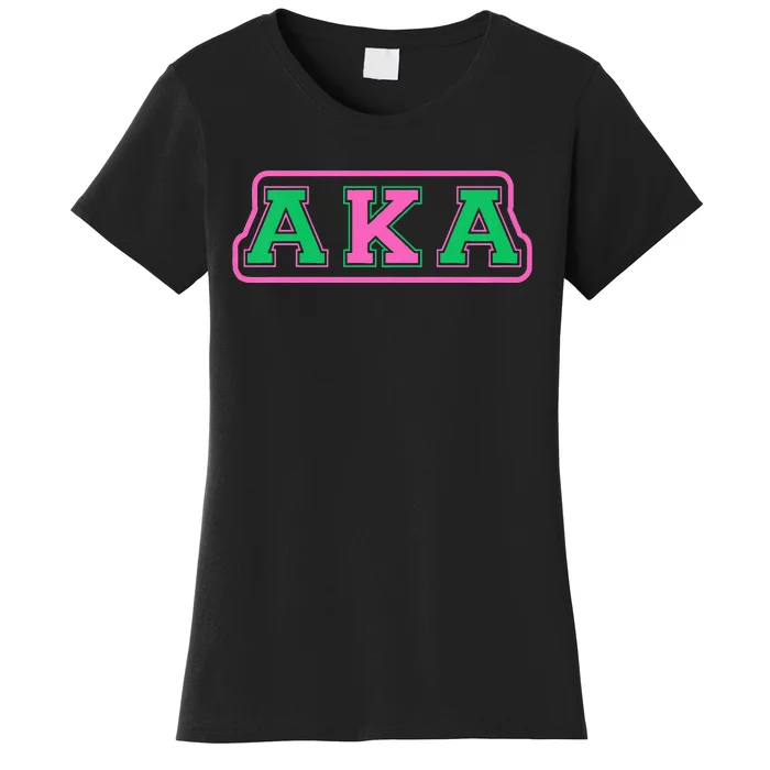 Alpha Kappa AKA Sorority Paraphernalia Women's T-Shirt