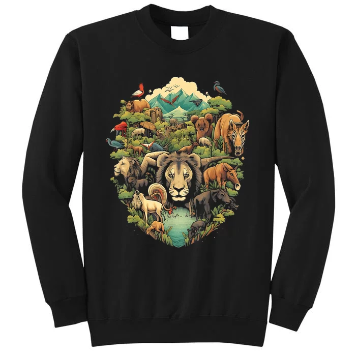 Animal Kingdom Animal Lover Nature Forest Sweatshirt