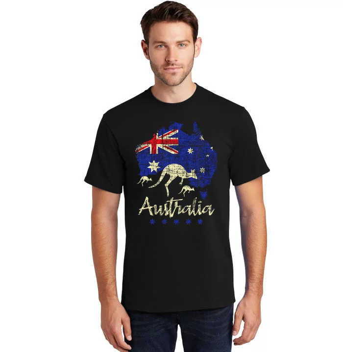 Australia Kangaroo Australian Lover Wildlife Zoo Animal Tall T-Shirt