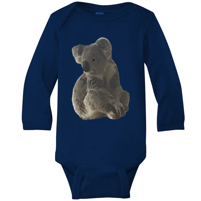 Alert Koala Baby Long Sleeve Bodysuit