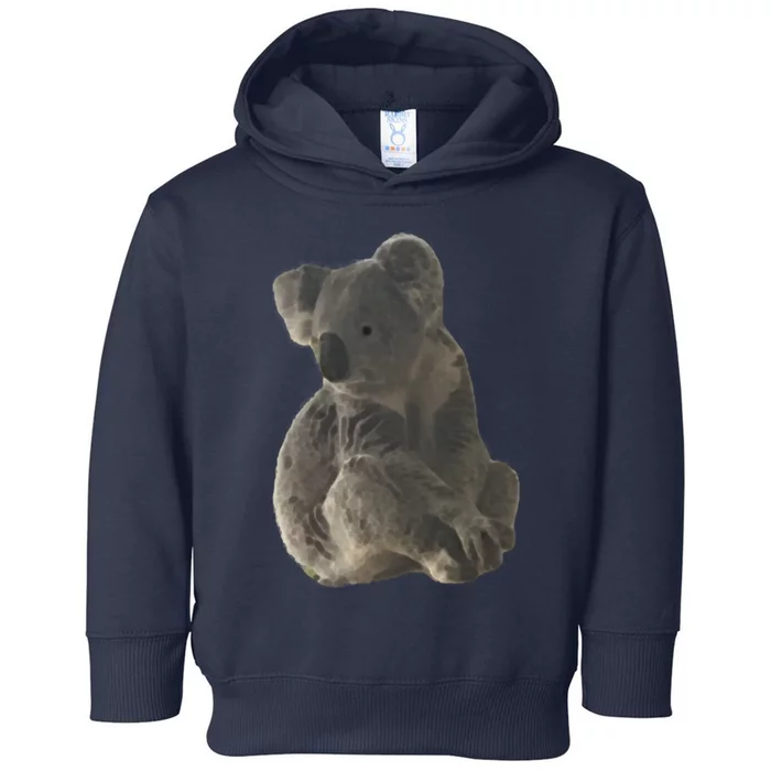 Alert Koala Toddler Hoodie