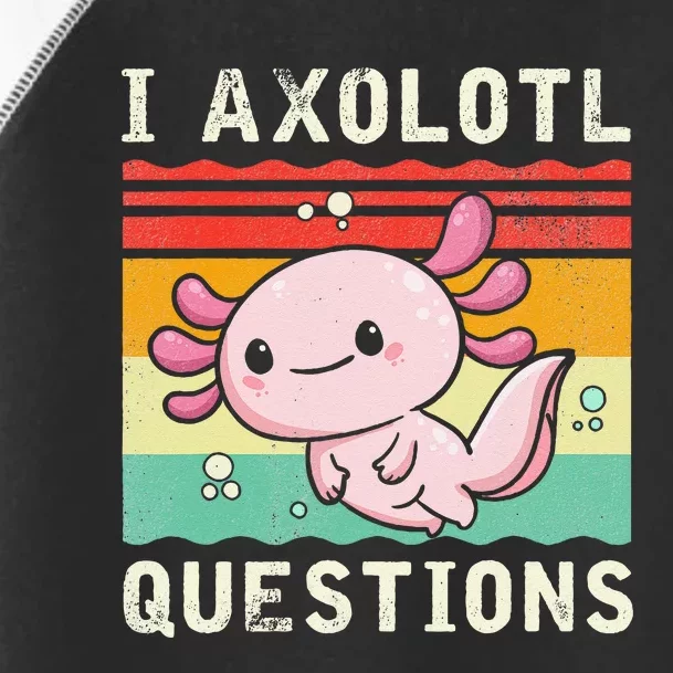 Axolotl Kawaii Axolotls Of The World Axolotl Animals Toddler Fine Jersey T-Shirt