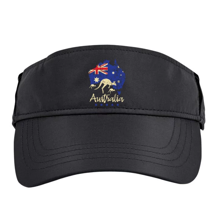 Australia Kangaroo Australian Lover Wildlife Zoo Animal Adult Drive Performance Visor