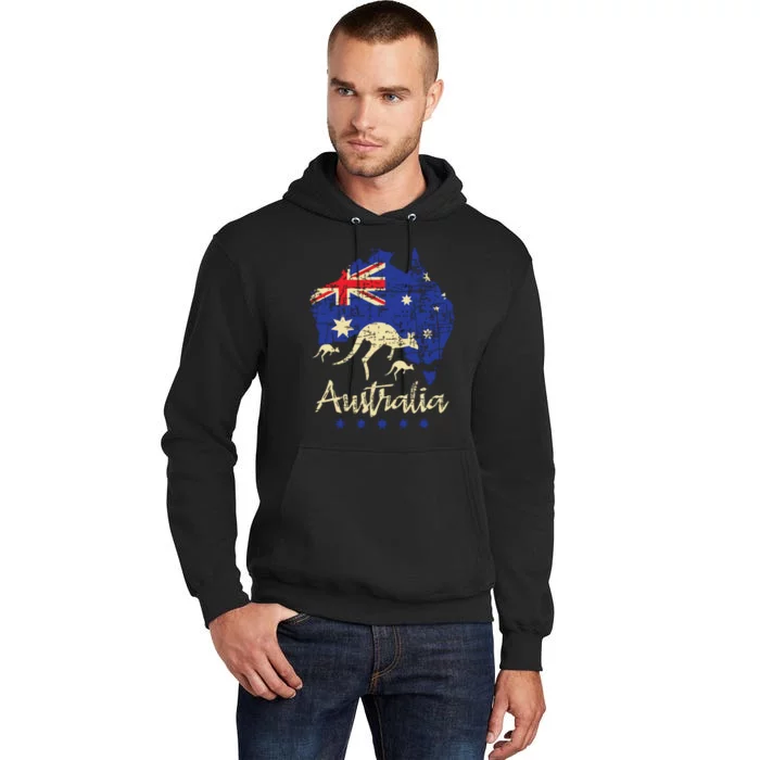 Australia Kangaroo Australian Lover Wildlife Zoo Animal Tall Hoodie