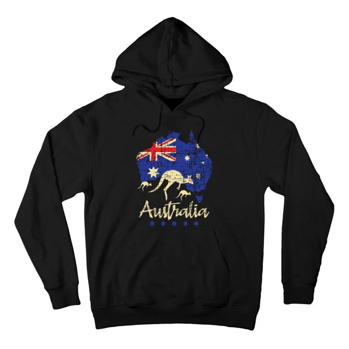 Australia Kangaroo Australian Lover Wildlife Zoo Animal Tall Hoodie