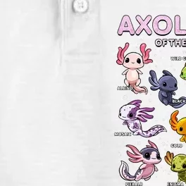 Axolotl Kawaii Axolotls Of The World Axolotl Animals Dry Zone Grid Performance Polo