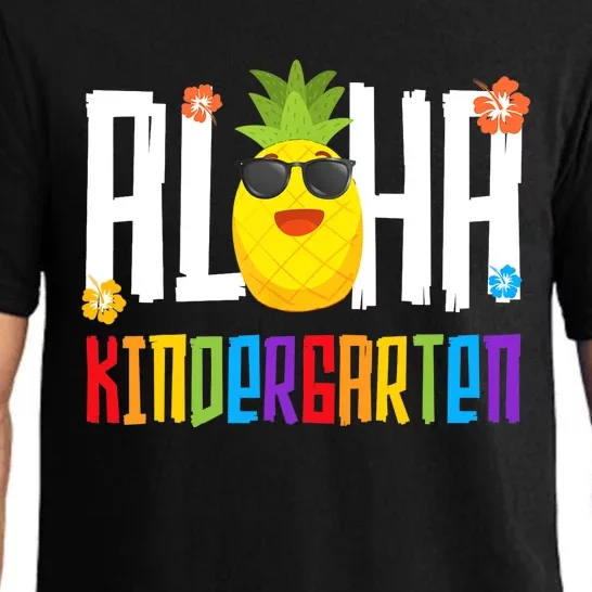 Aloha Kindergarten Back To School Life Teacher Appreciation Pajama Set