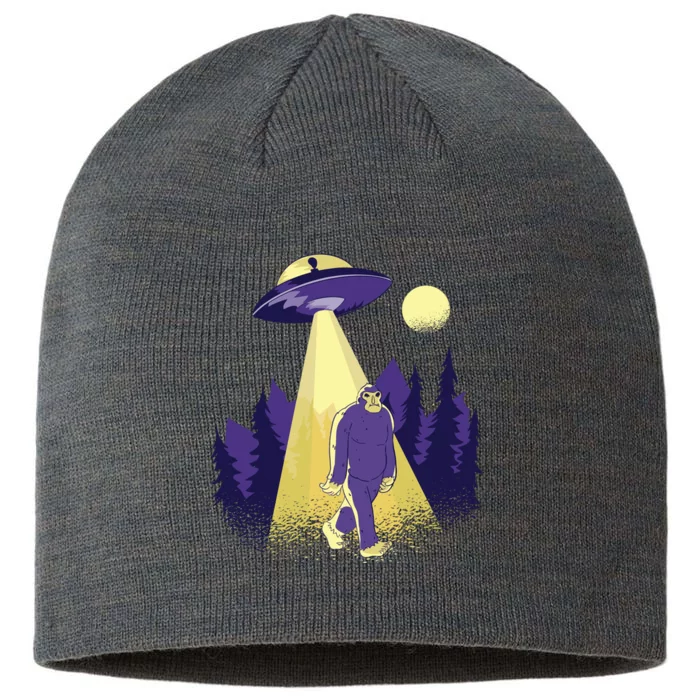 Aliens Kidnapping Bigfoot 8 1/2in Sustainable Knit Beanie