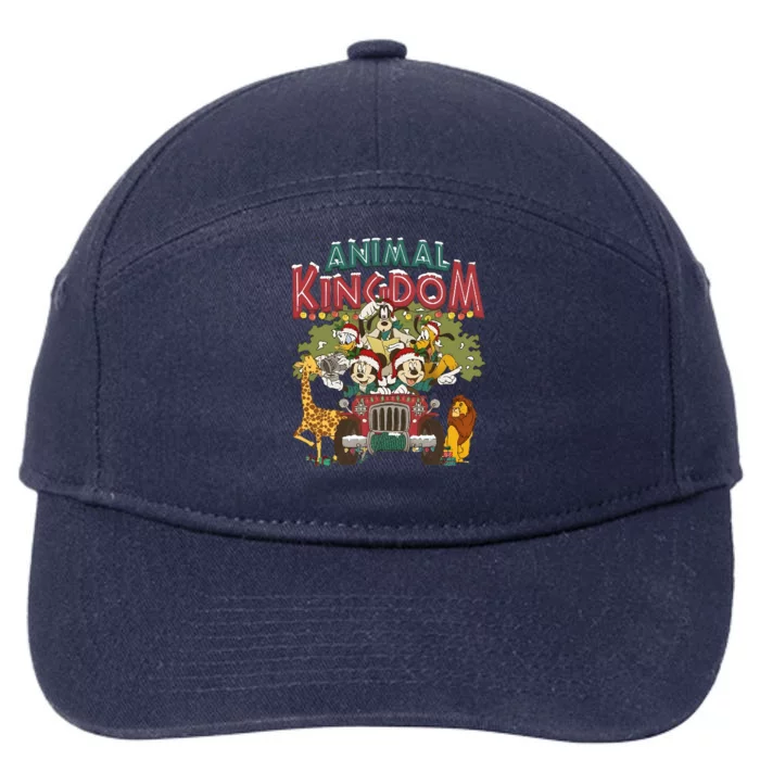 Animal Kingdom Christmas Mouse And Friends Safari Mode 7-Panel Snapback Hat