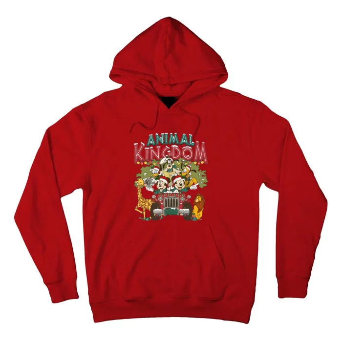 Animal Kingdom Christmas Mouse And Friends Safari Mode Tall Hoodie