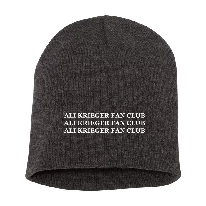 Ali Krieger Fan Club Short Acrylic Beanie